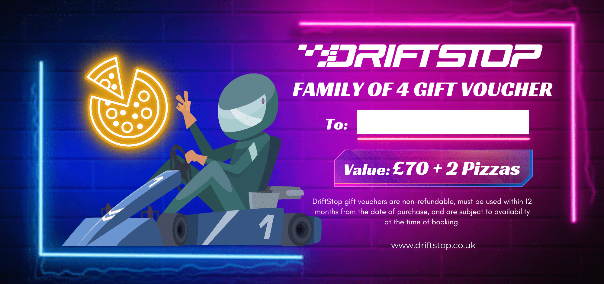 DriftStop Vouchers - Family